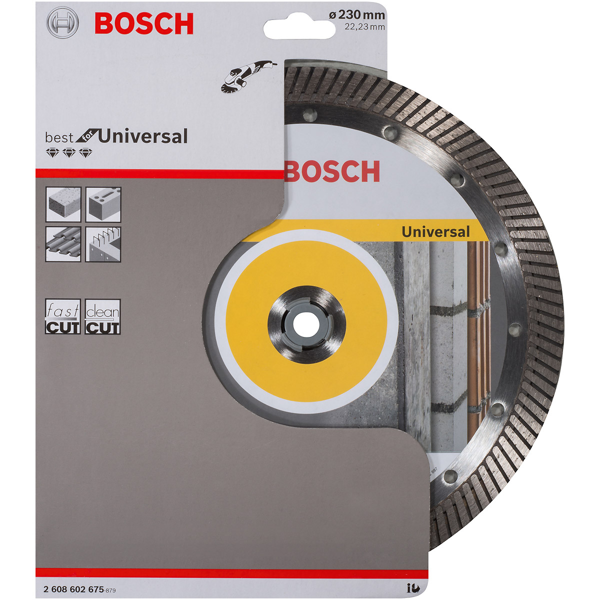 Bosch Diamanttrennscheibe Best for Universal Turbo