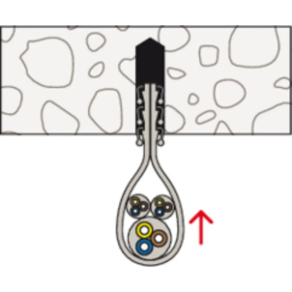Fischer Steckfix SF plus Einzelschelle ES 10