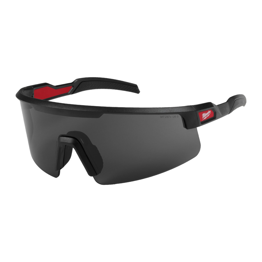 Klarbrille, Sportsbrille, Grau, Verstärkte Linse, Einheitsdesign