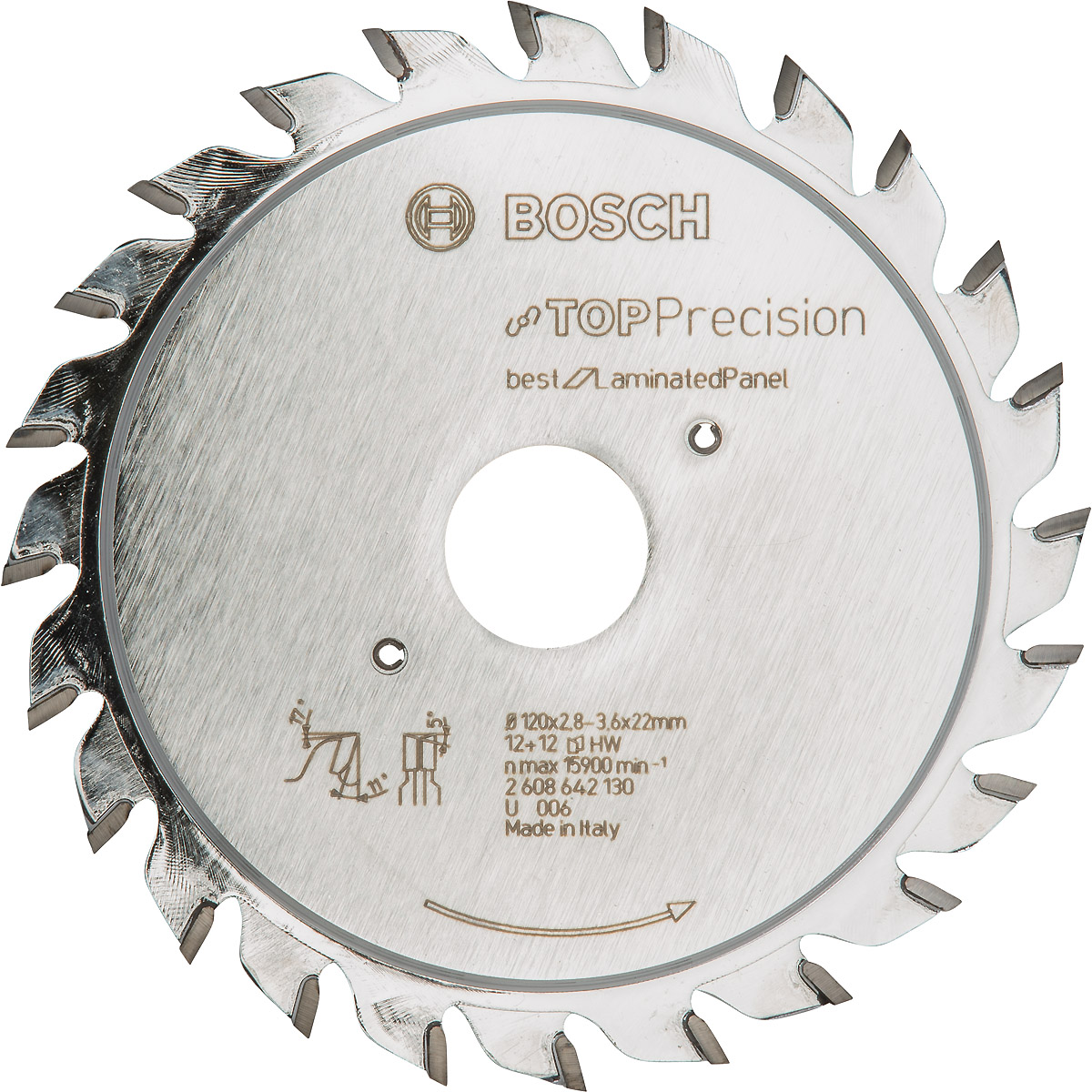 Bosch Vorritzblatt Top Precision Best for Laminated Panel