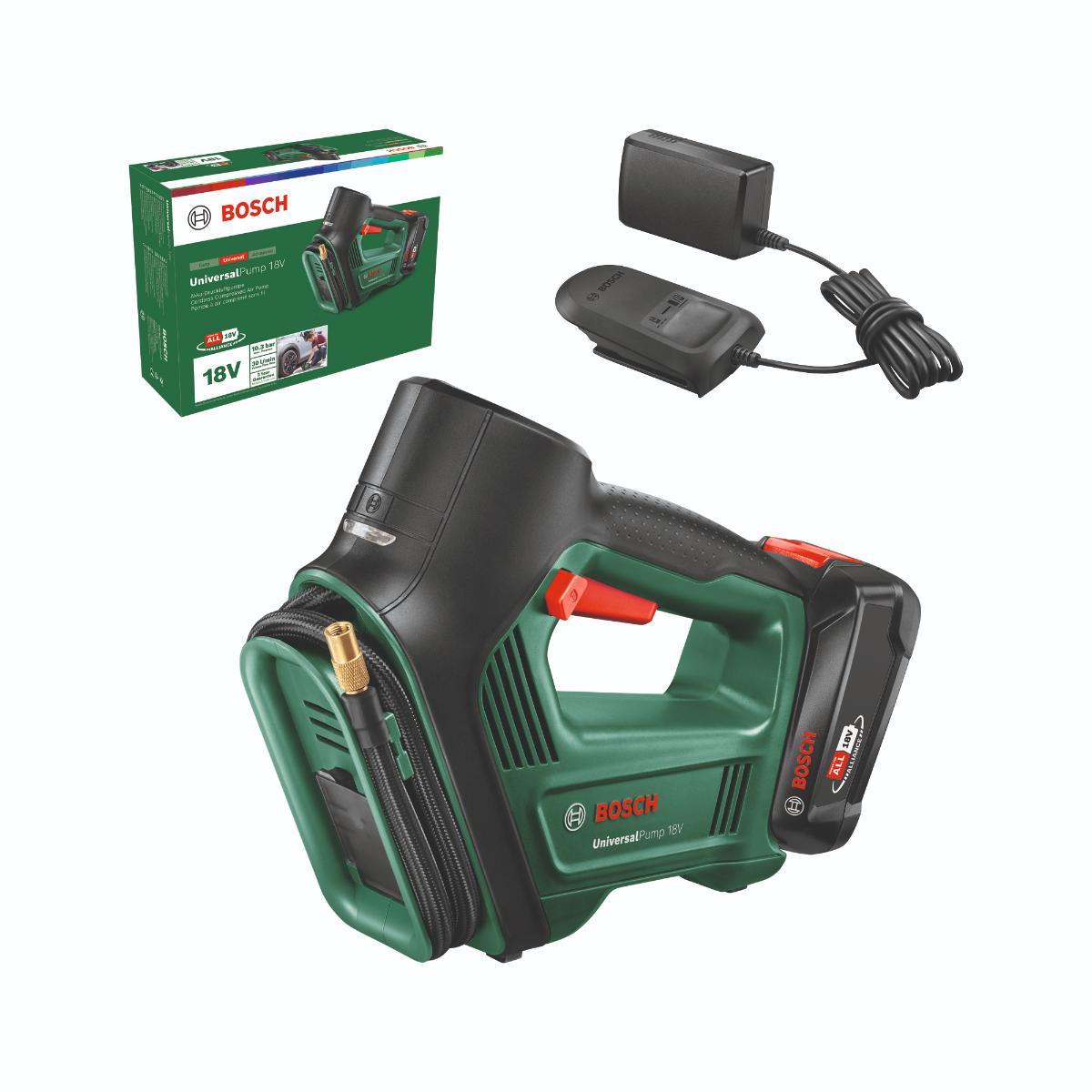 Bosch Akku-Druckluftpumpe UniversalPump 18V