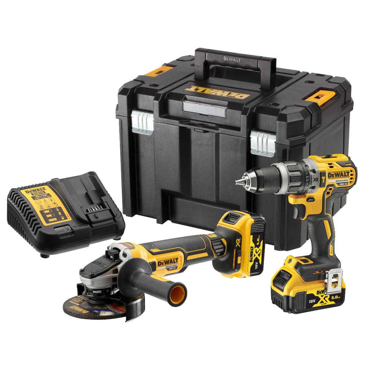 DEWALT Akku-Kombopack 18 Volt, 2-teiliges Set