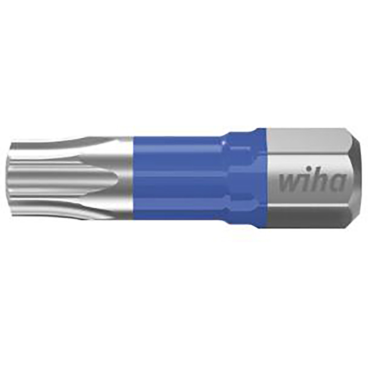Wiha Bit Set T-Bit 25 mm TORX (T15) 5-teilges Set 1/4 zoll C6,3 in Box - 6 Stück