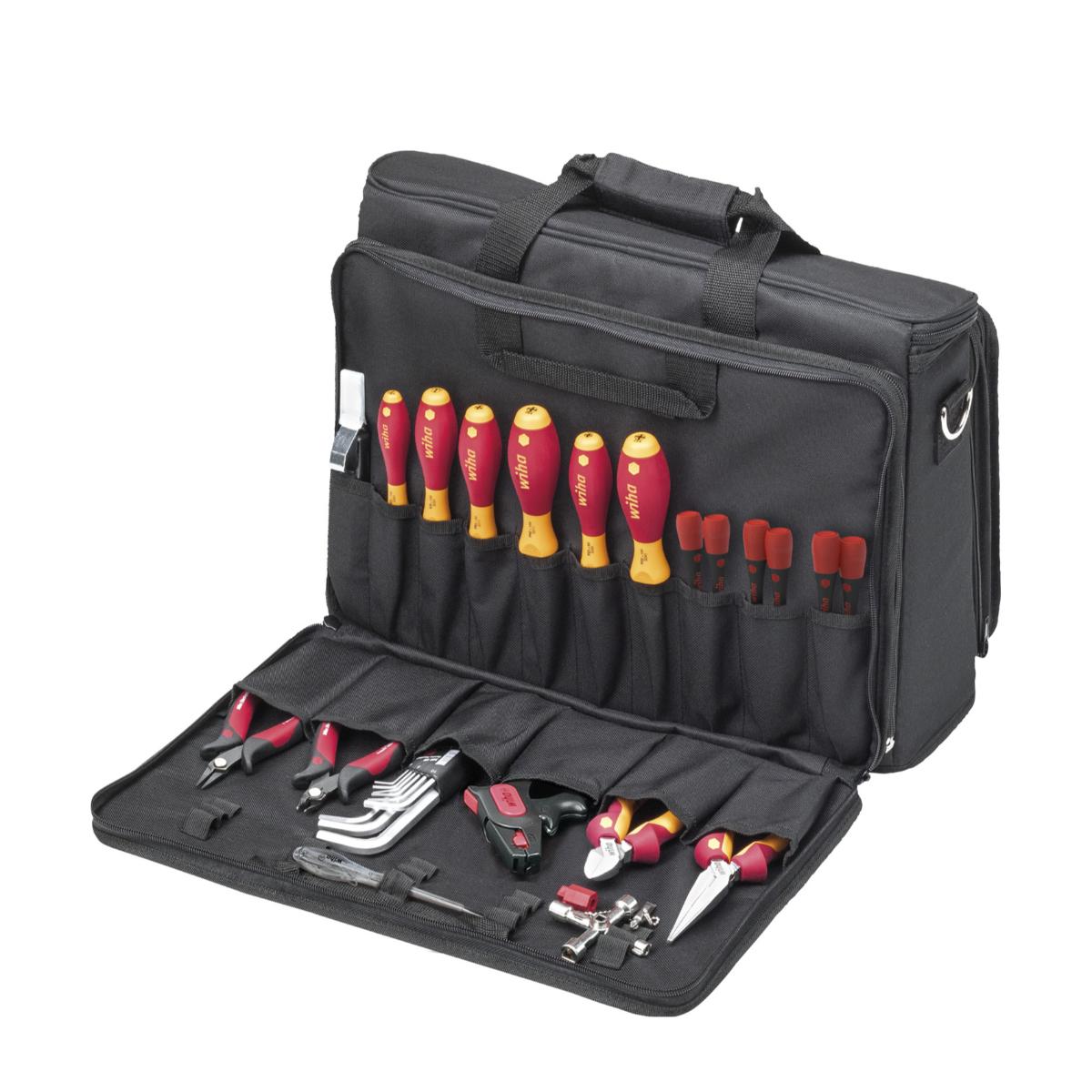 Wiha Werkzeug Set Service-Techniker gemischt 30-teilges Set mit Tasche