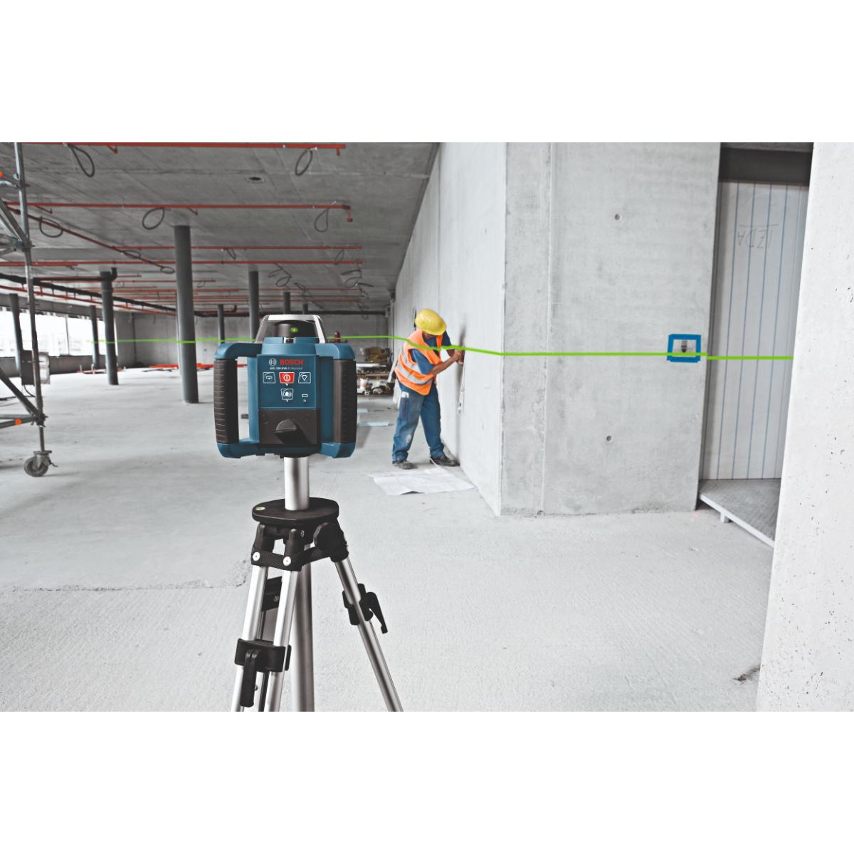 Bosch Rotationslaser GRL 300 HVG, 1 x 9 V-Blockbatterie (6LR61) im Handwerkerkoffer