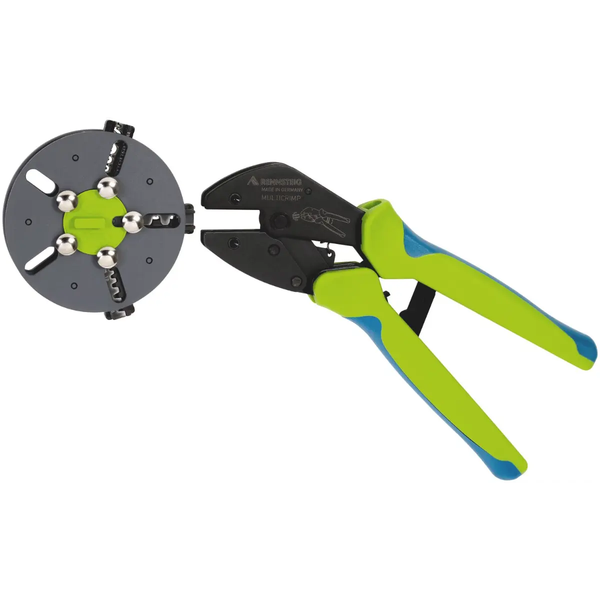 Rennsteig MultiCrimp® mit Magazin, 3-teilig bestückt
