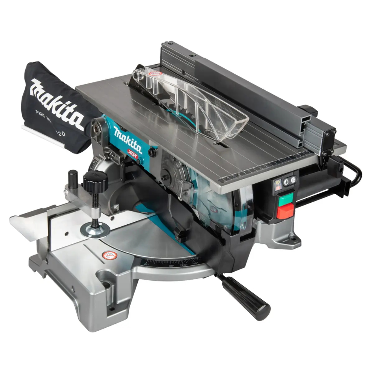 Makita Akku-Tisch-Kapp- und Gehrungssäge XGT 40V max. (ohne Akku, ohne Ladegerät) - LH001GZ