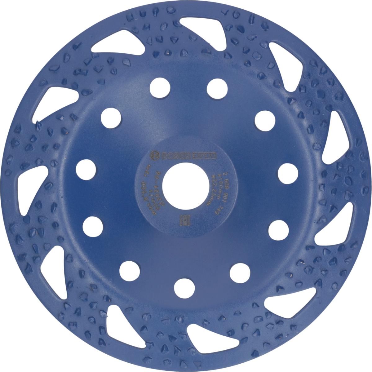 Bosch EXPERT Multi Material Carbide-Topfscheibe grob 180 mm, 22,23 mm