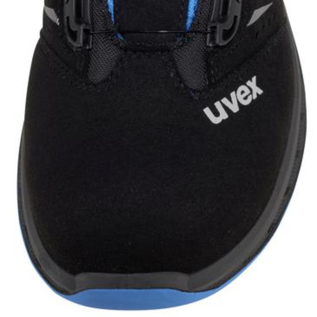 uvex 2 trend BOA SicherheitsschuhHalbschuhe S1P blau-schwarz