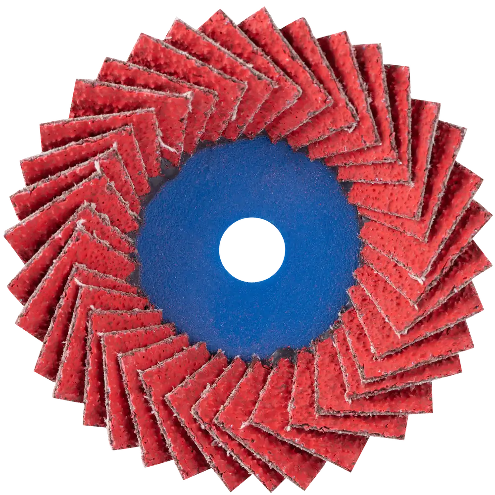 PFERD TOOLS COMBIDISC Flexibel Keramikkorn Mini-POLIFAN CD Ø 75mm CO-COOL120 für kühlen Schliff auf Edelstahl