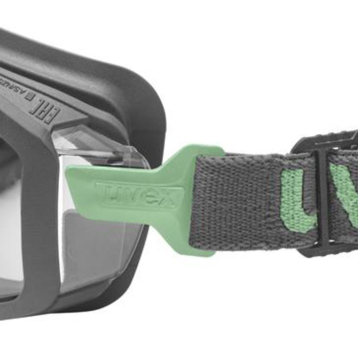 uvex i-guard+ planet Vollsichtbrille innen beschlagfrei, außen extrem kratzfest & chemikalienbeständig