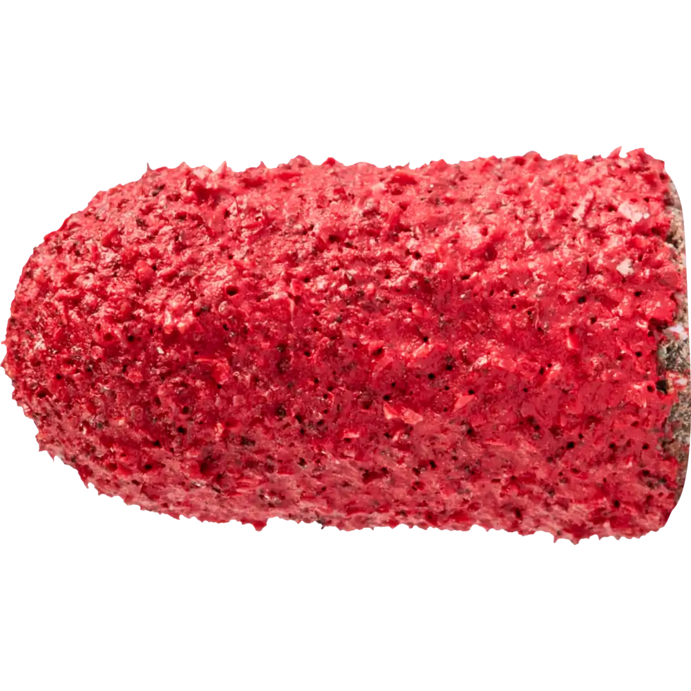 PFERD TOOLS POLICAP Schleifkappe PC Walzenrundform Keramikkorn für Edelstahl