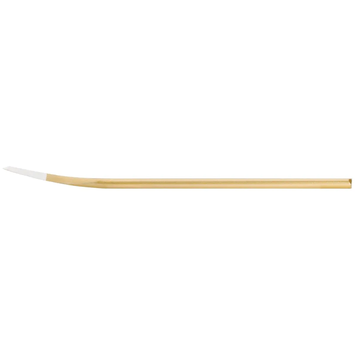 Rennsteig Schlitzmeißel gebogen 27 x 240 mm, lackiert