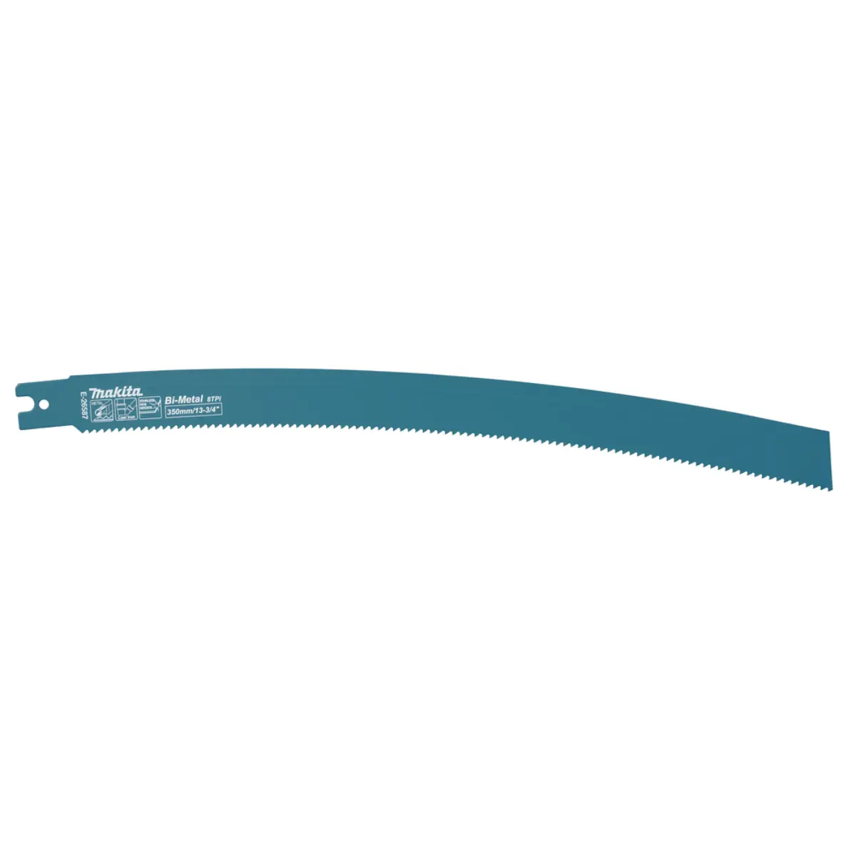 Makita Reciprosägeblatt 350/8Z BiM Stahl/Gusseisen/Edelstahl 5Stk. - E-26587