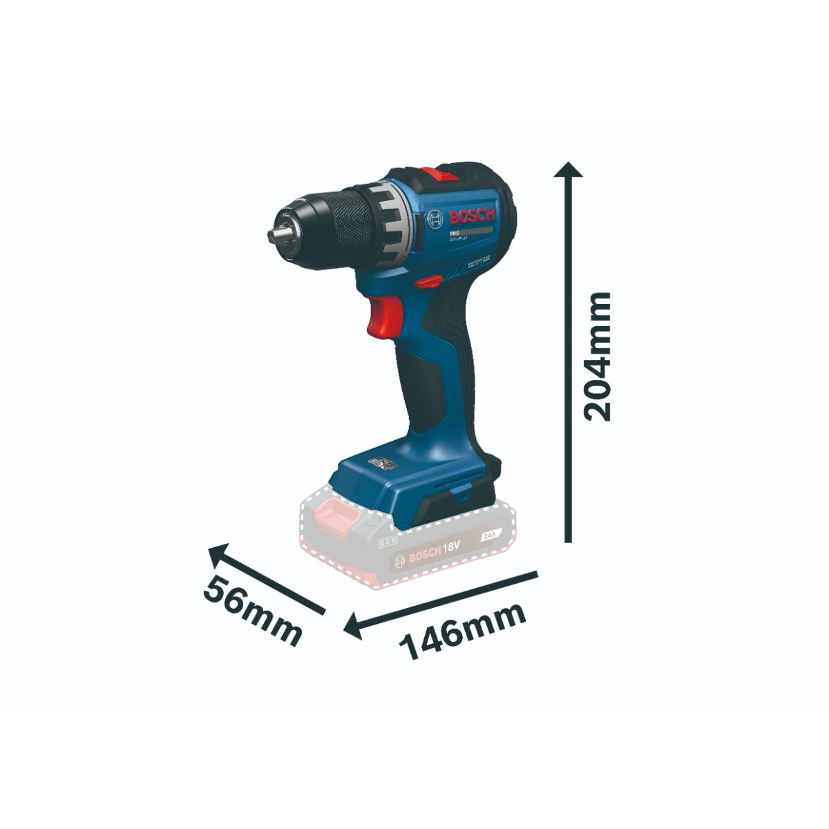 Bosch Akku-Bohrschrauber GSR18V-52