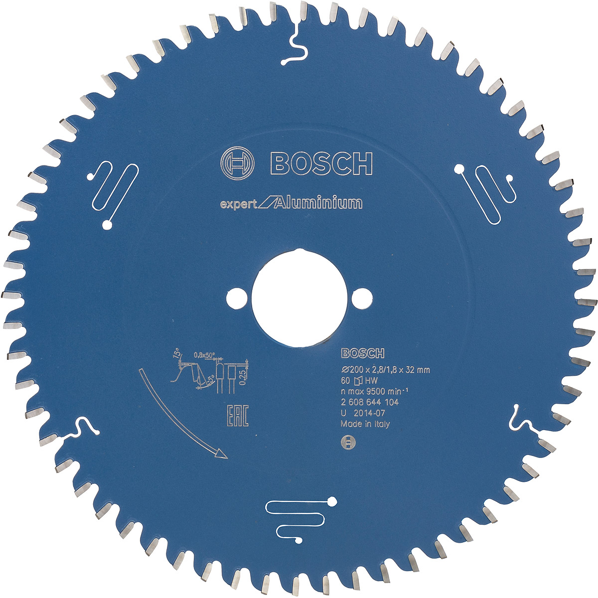 Bosch Kreissägeblatt Expert for Aluminium ø 200 mm