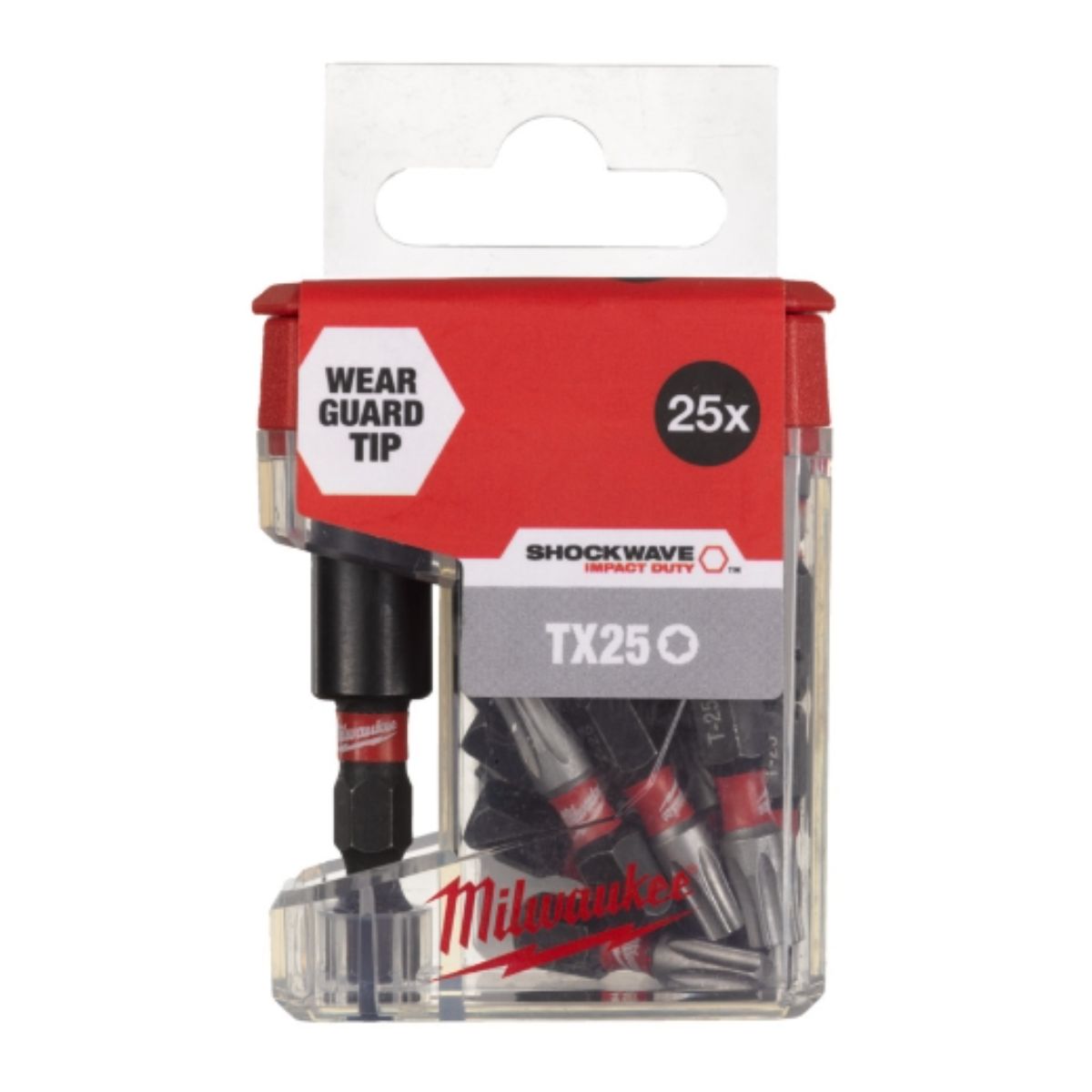 Milwaukee Shockwave TicTac Set TX25 + MBH 26-teilig