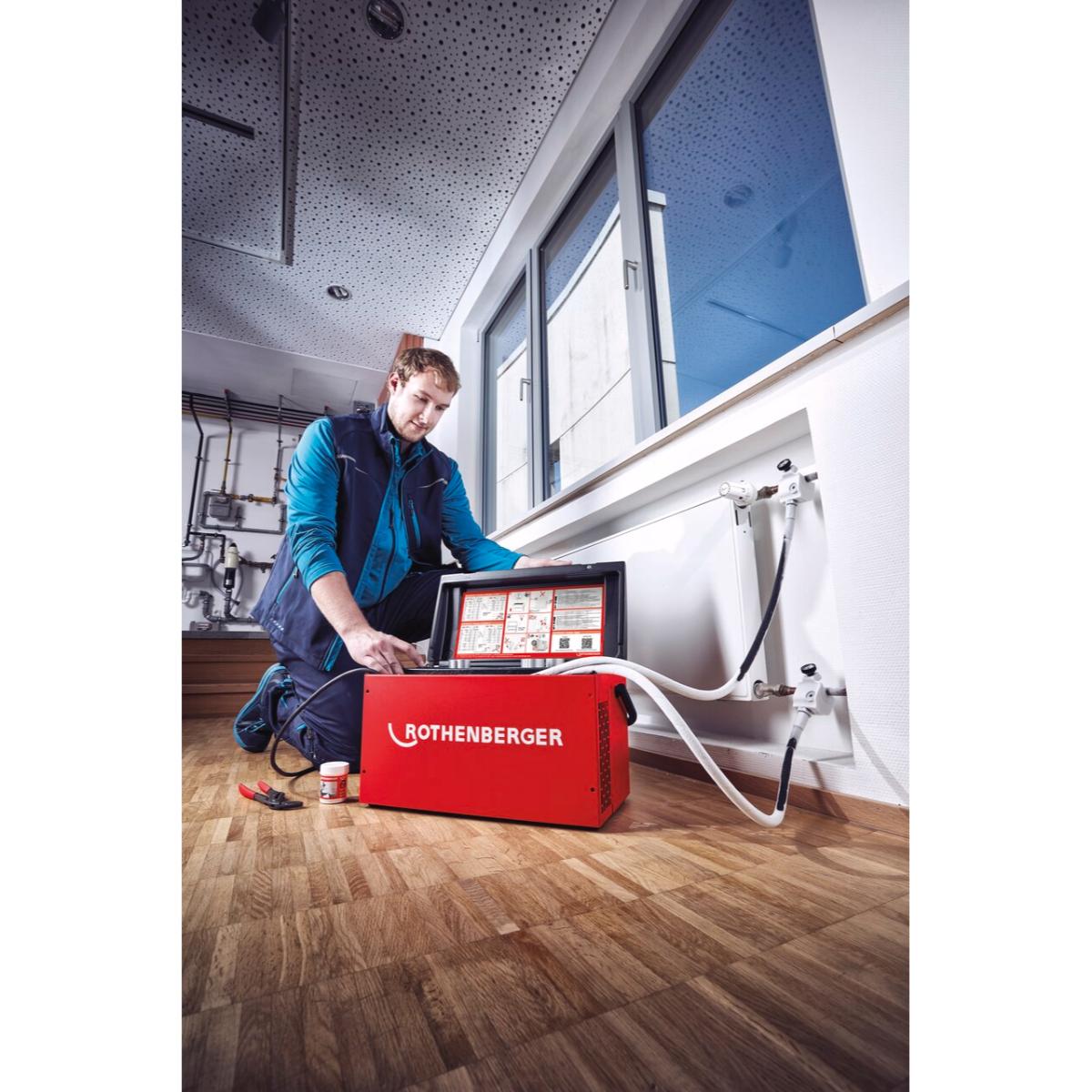 Rothenberger Rohreinfriersystem ROFROST II R290 1.1/4 Zoll mit 6 Einsätze 230V