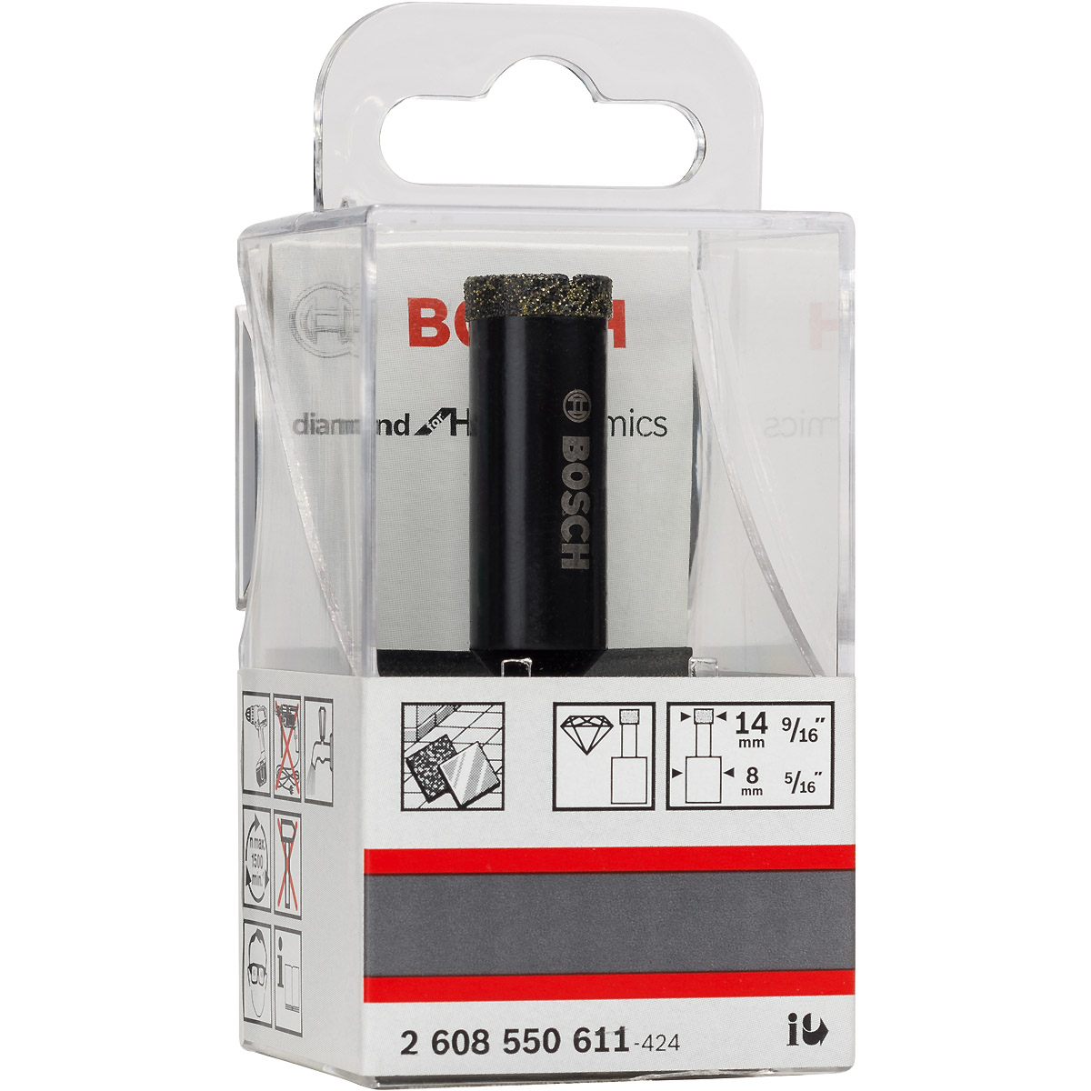 Bosch Diamantnassbohrer Diamond for Hard Ceramics