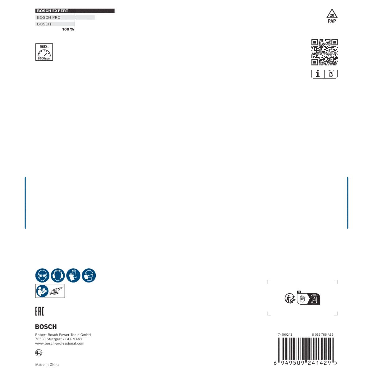 Bosch EXPERT Multi Material Carbide-Topfscheibe grob 180 mm, 22,23 mm