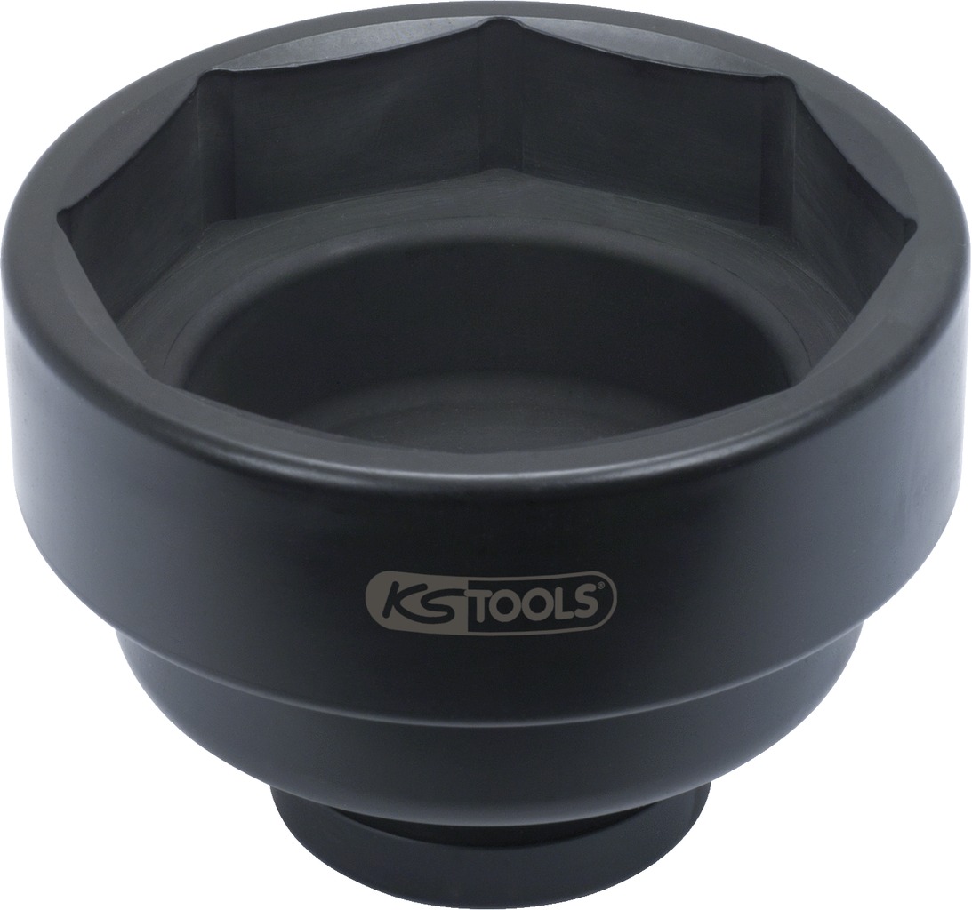 KS Tools 1" Achsmuttern-Kraftstecknuss 8-kant,100mm