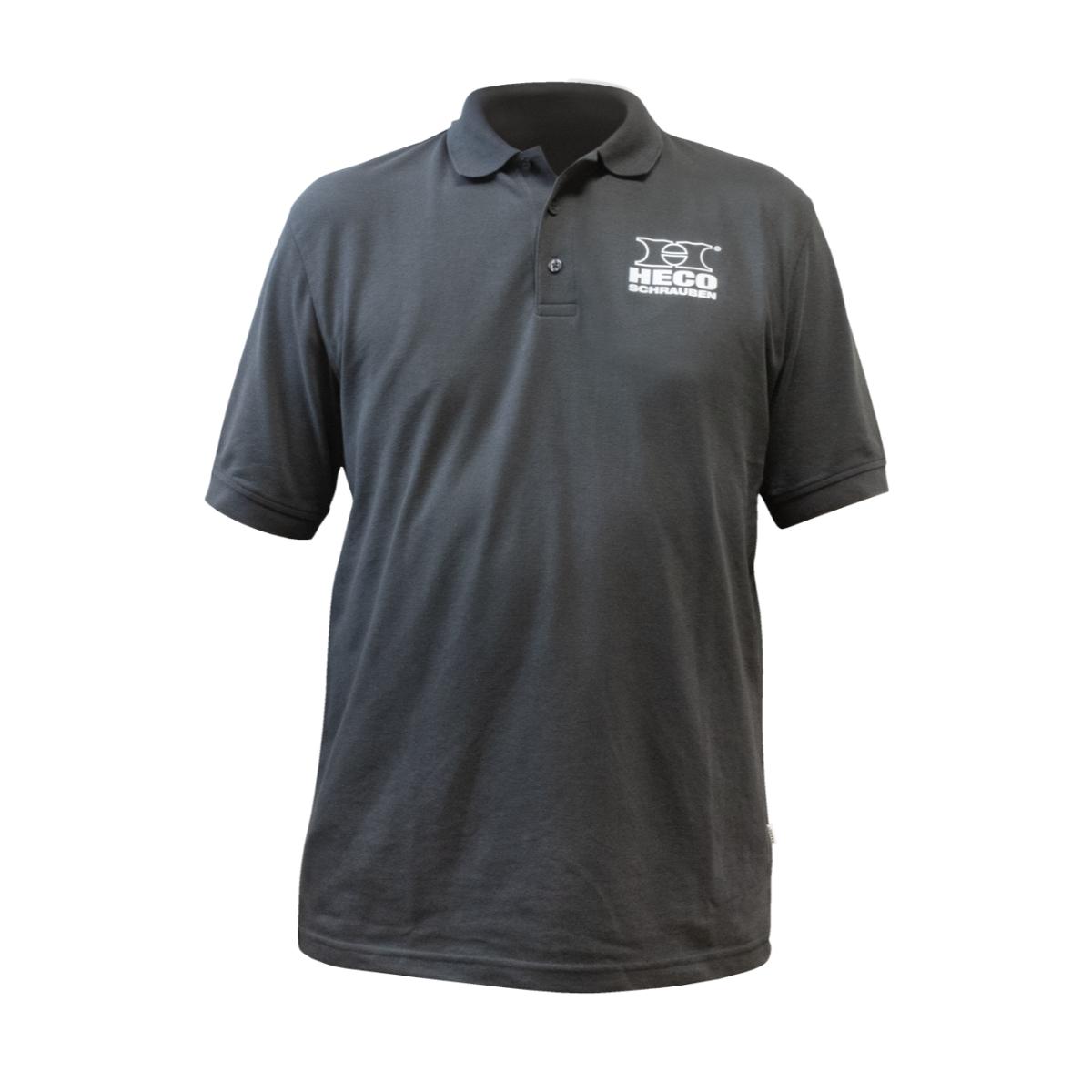 Poloshirt HAKRO Comfort fit Karbonggrau G. S