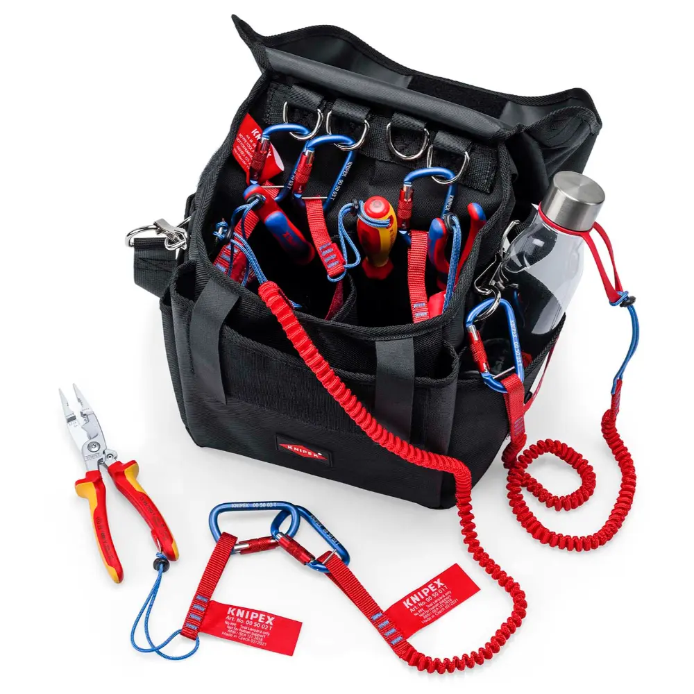 KNIPEX Werkzeugtasche für Höhenarbeiten leer klein 300 mm