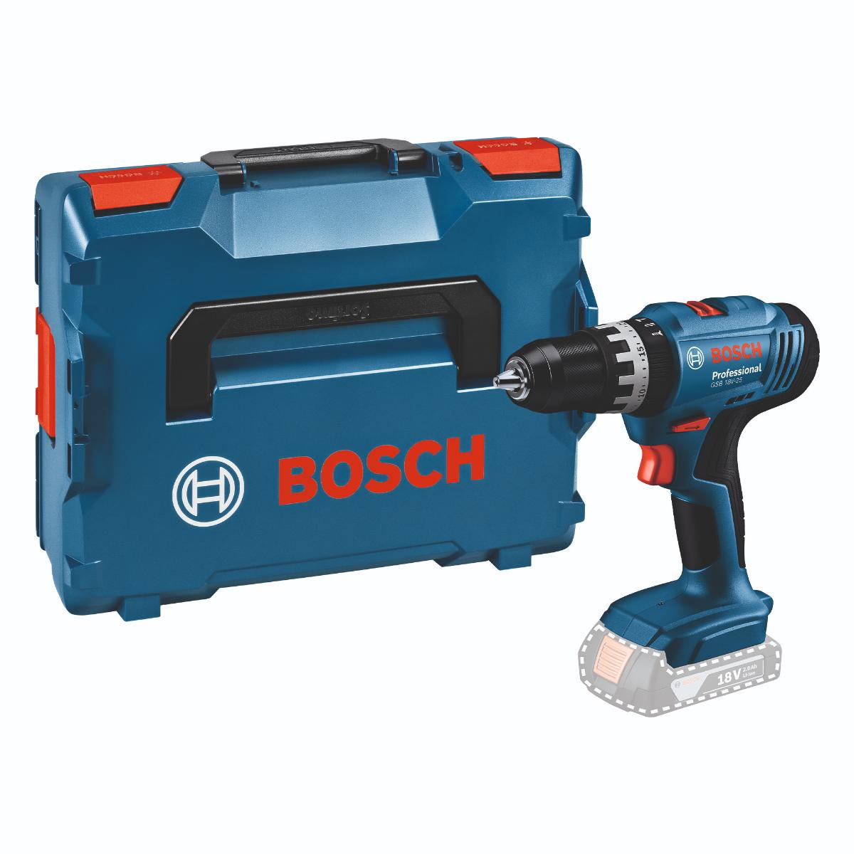 Bosch Akku-Schlagbohrschauber GSB 18V-25 in L-BOXX Bosch Akku-Schlagbohrschauber GSB 18V-25 in L-BOXX