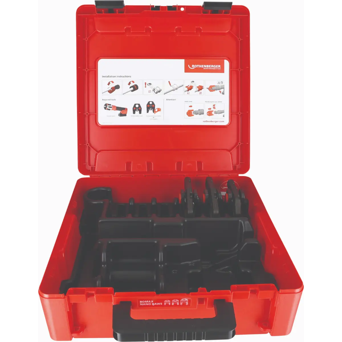 Rothenberger ROMAX NANO iJAWs Set, M, 15-22-28mm