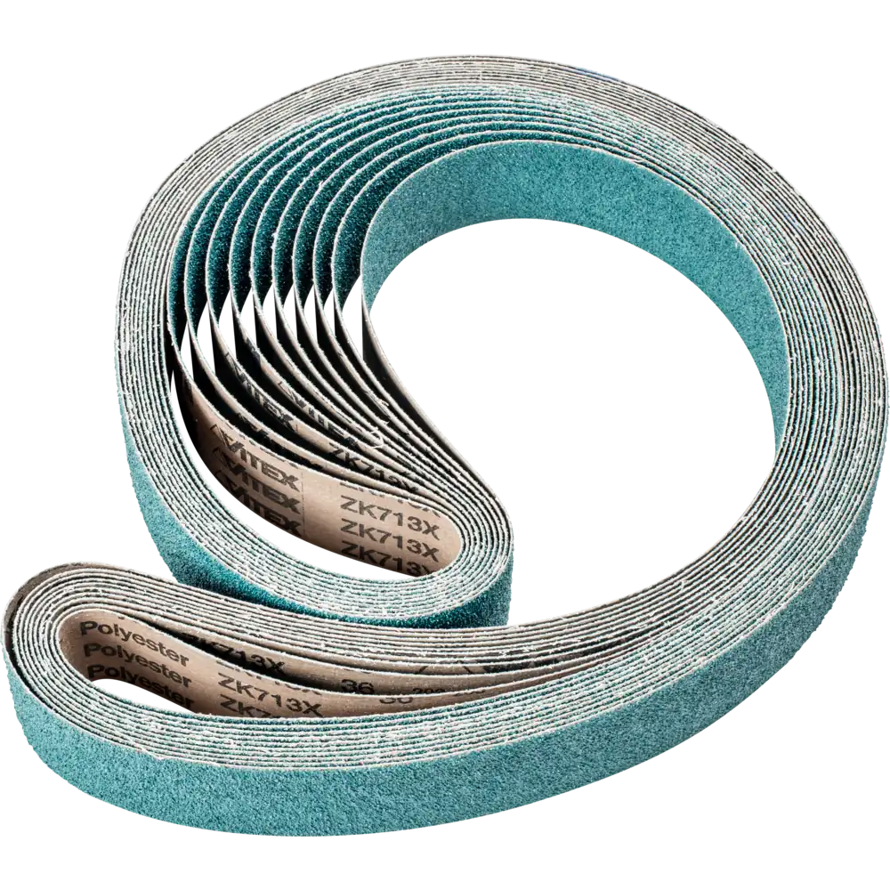 PFERD TOOLS Zirkon Schleifband BA Z für hohen Abtrag mit Bandschleifer Langband