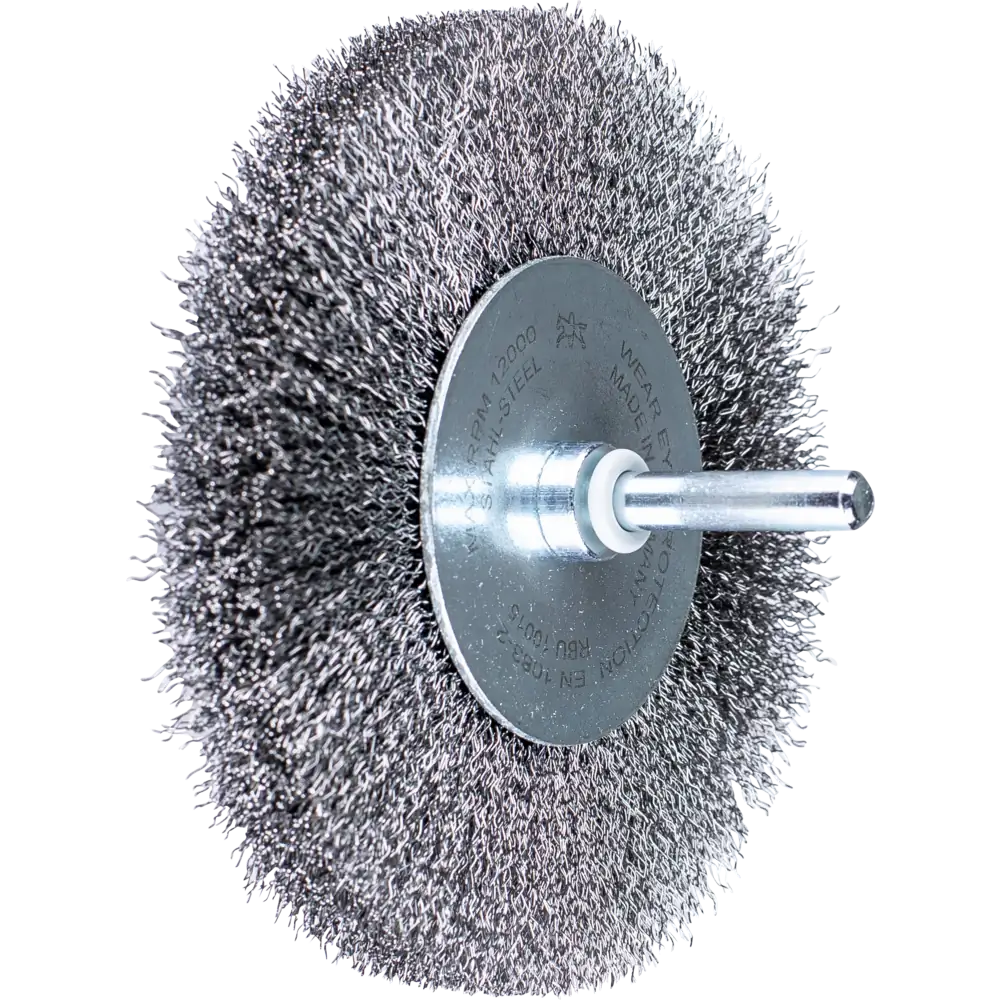 PFERD TOOLS Rundbürste ungezopft RBU Schaft 6 mm Stahl-Draht