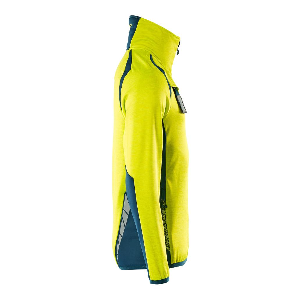 MASCOT Herren Fleecepullover mit kurzem Reißverschluss ACCELERATE SAFE