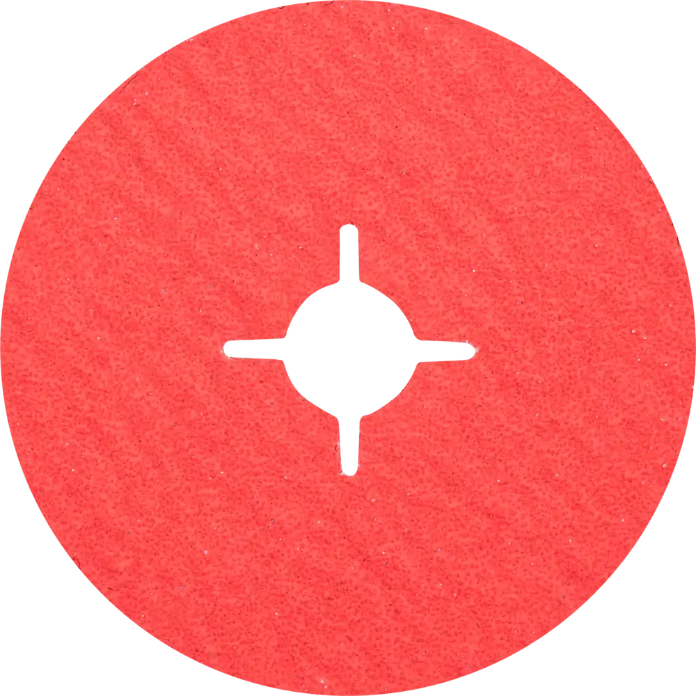 PFERD TOOLS Keramikkorn Fiberscheibe für kühlen Schliff auf Edelstahl