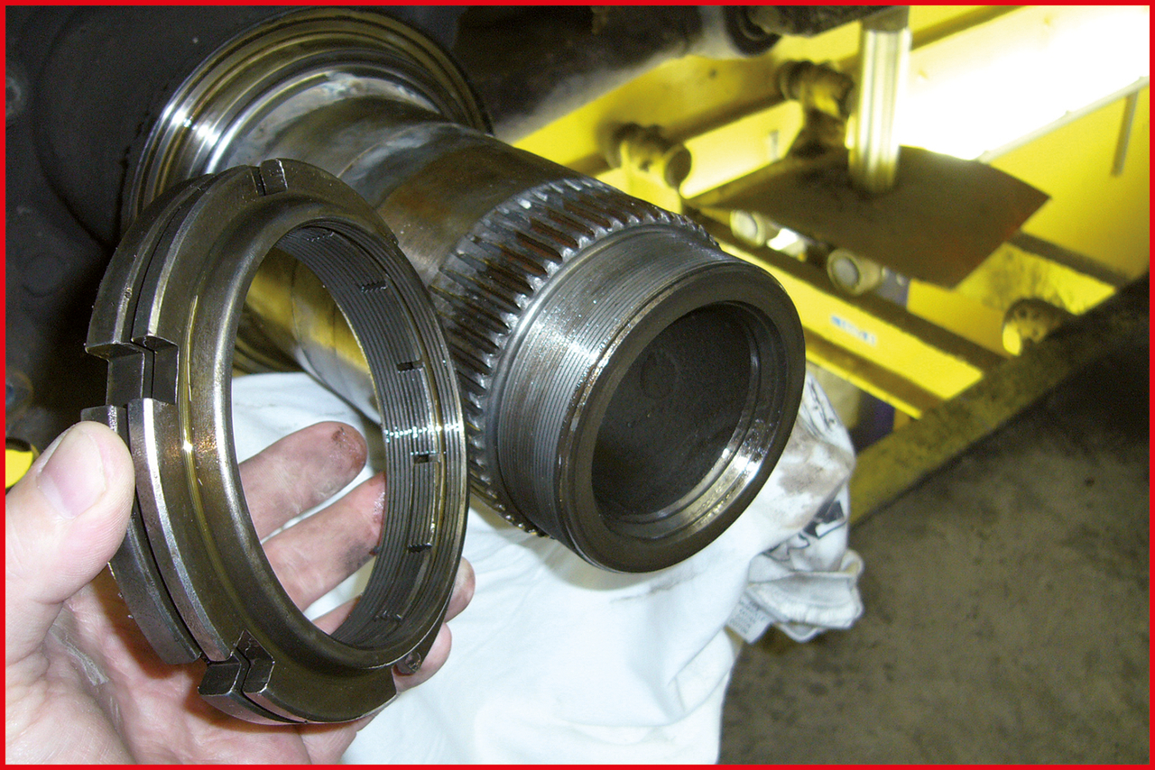 KS Tools 3/4" Nutmuttern-Schlüssel mit Führungsrohr, MAN TGA