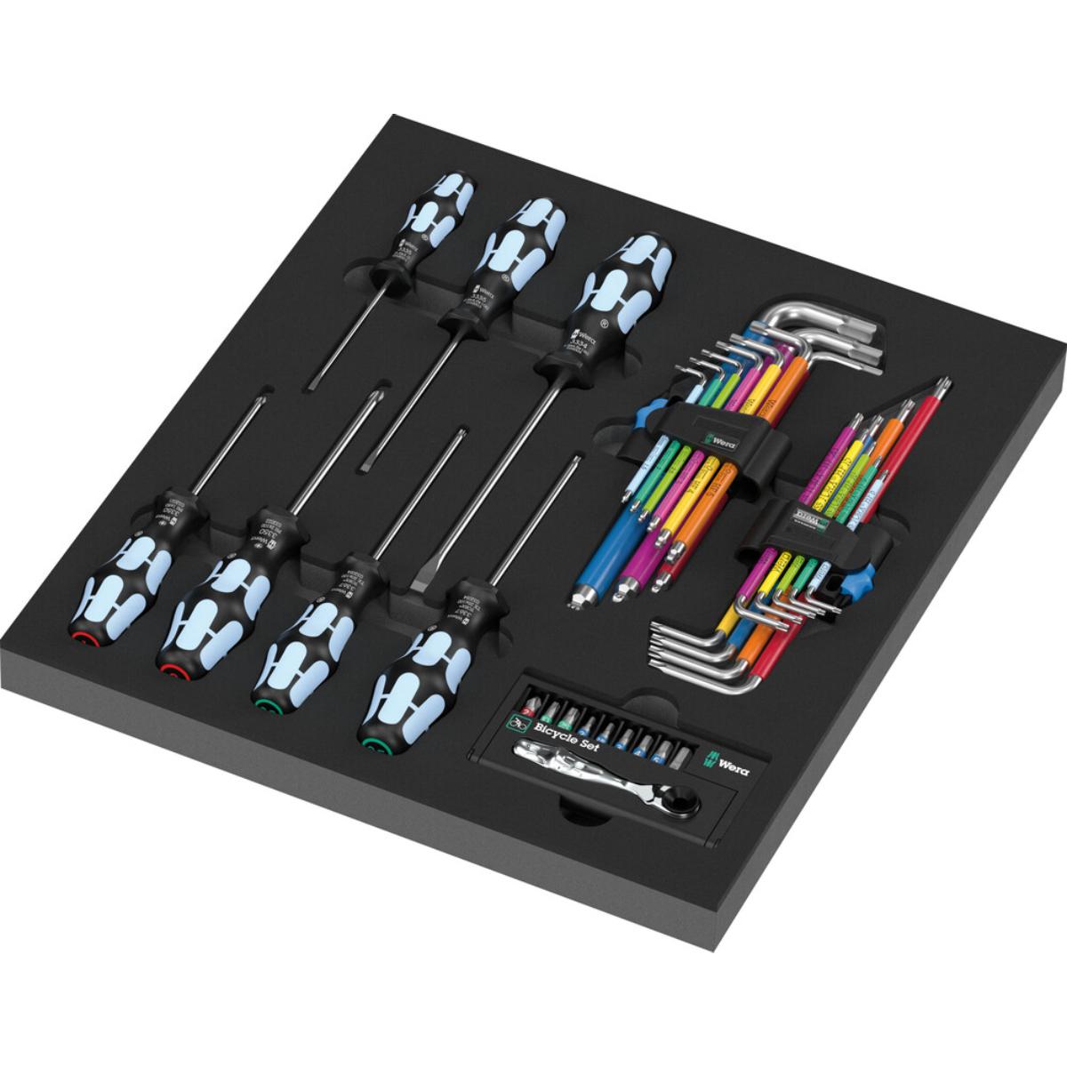 Wera 9760 Schaumstoffeinlage Stainless Set 1