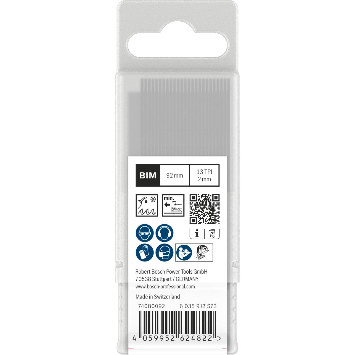 Bosch PRO Metal thick T121BFC Stichsägeblatt,92 mm