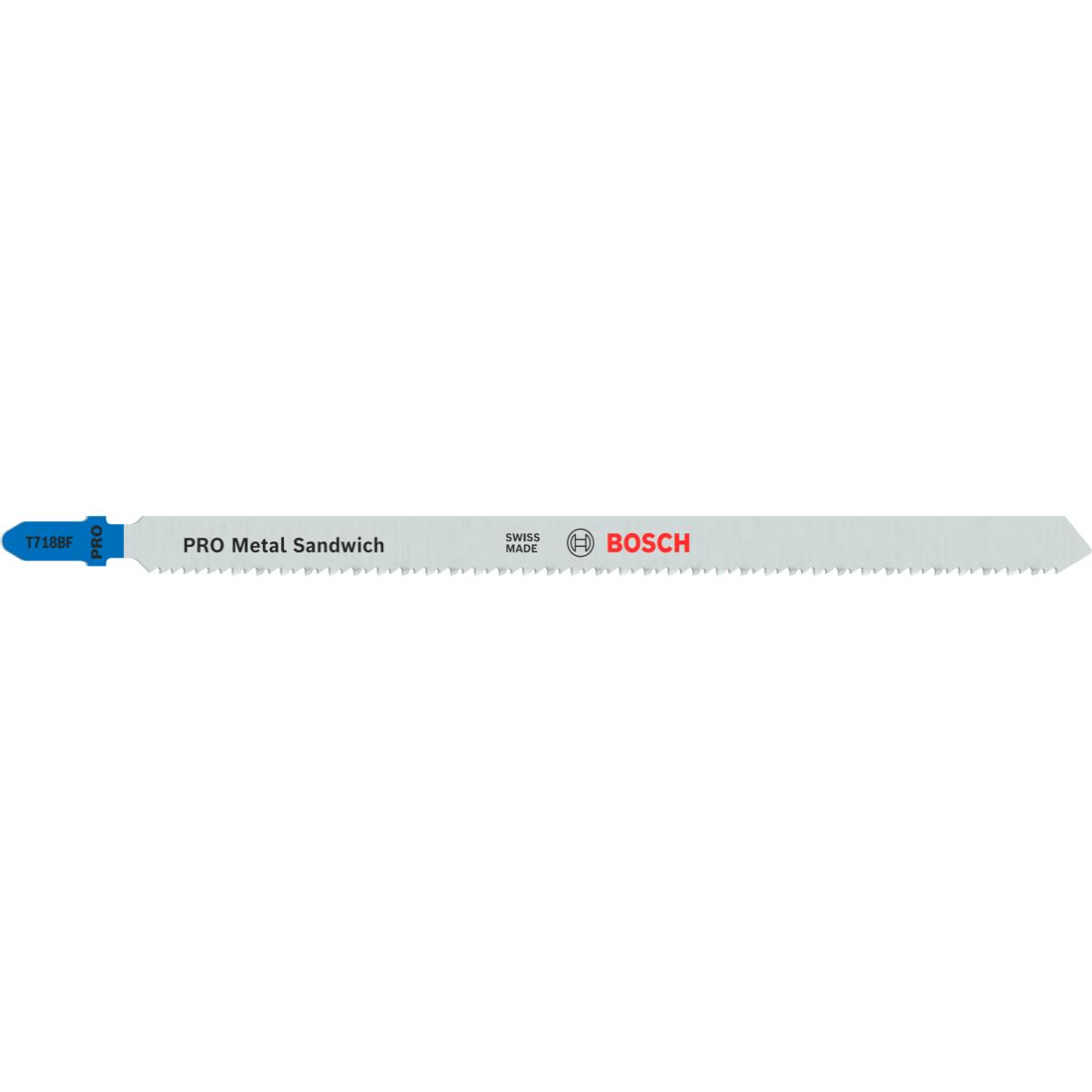 Bosch PRO Stichsägeblatt T 718 BF Metal-Sandwich, 3er-Pack