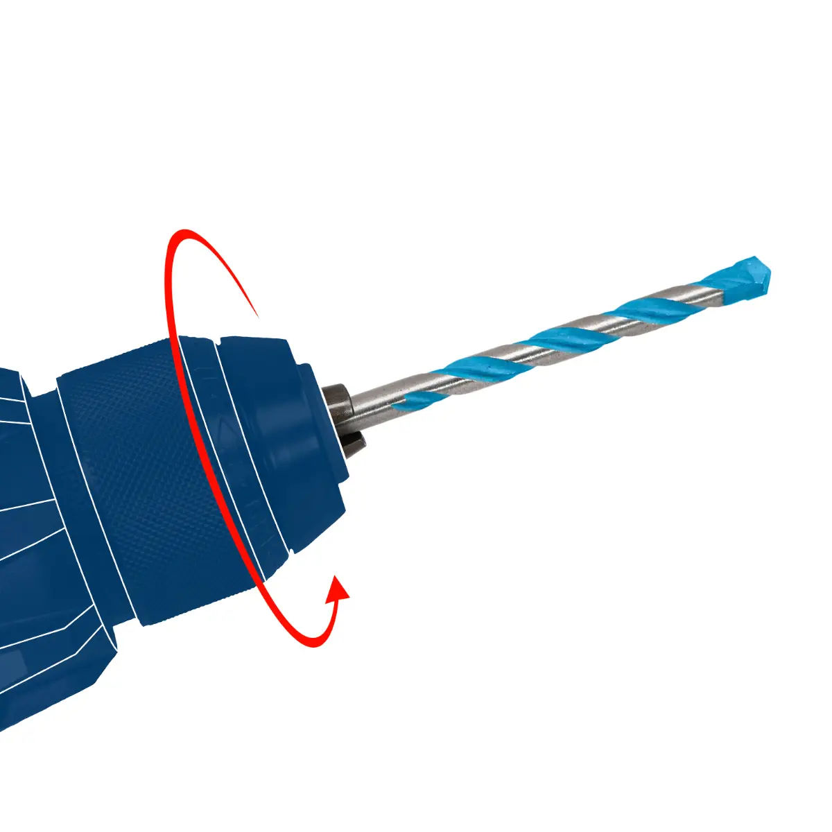 Bosch PRO Zentrierbohrer für Bohrkronen, 8 x 120 mm