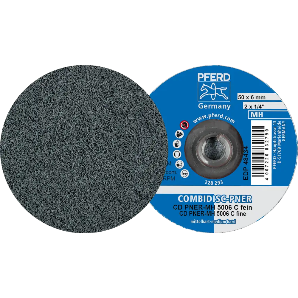 PFERD TOOLS COMBIDISC verpresste Vliesronde CD PNER