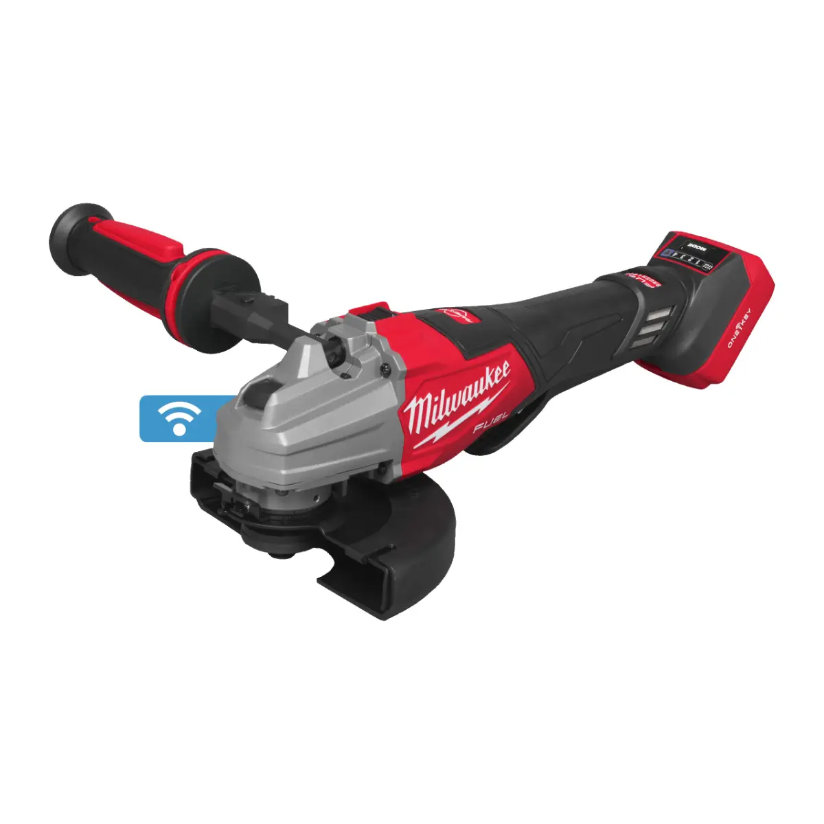 Milwaukee M18 FUEL ONE-KEY Akku-Sicherheitswinkelschleifer 125 mm mit Schiebeschalter M18FHSAGSVO125X-0X