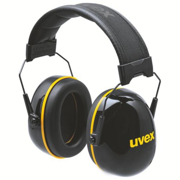 uvex Kapselgehörschutz K20 schwarz/ gelb SNR 33 dB