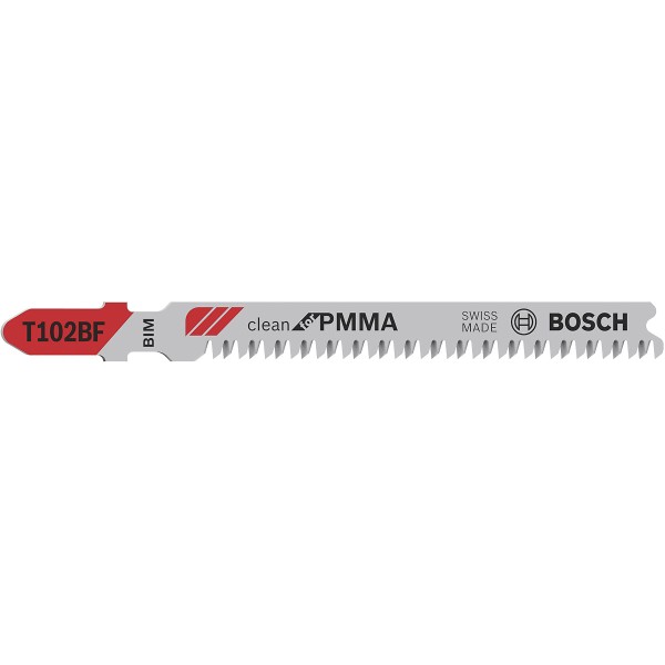 Bosch Stichsägeblatt T 102 BF Clean for PMMA