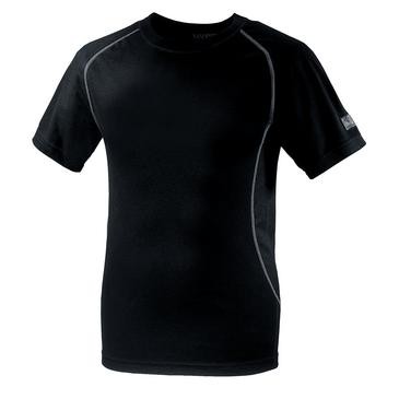 uvex Kurzarm Shirt Funktionsshirt schwarz