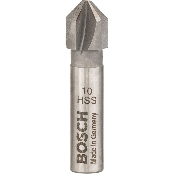 Bosch Kegelsenker mit zylindrischem Schaft, 10,0 mm, M 5, 40 mm, 1/4 Zoll, 8 mm
