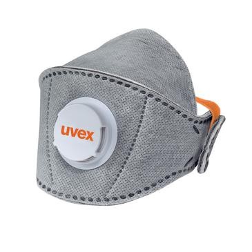 uvex silv-Air premium 5220+ Atemschutzmaske FFP2 mit Ausatemventil Retailverpackung - In