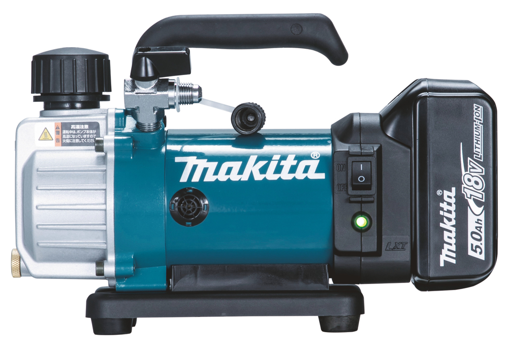 Jetzt verfügbar: die Makita DVP180Z Akku-Vakuumpumpe 18V mit 50