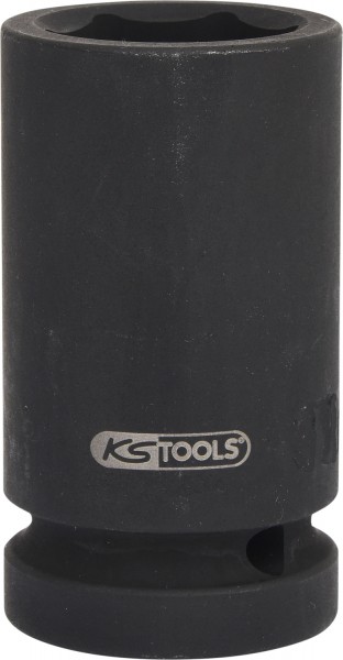 KS Tools 1" Sechskant-Kraft-Stecknuss, lang