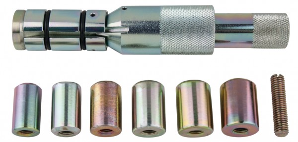 KS Tools Kupplungs-Zentrier-Werkzeug-Satz Ø 24,0 - 36,0 mm mit Zentrierhülsen, 9-tlg