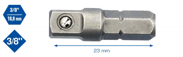 Brilliant Tools 3/8" Bit-Adapter auf 10 mm - BT021906