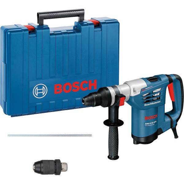 Bosch Bohrhammer mit SDS plus GBH 4-32 DFR, Handwerkkoffer, Schnellspannbohrfutter